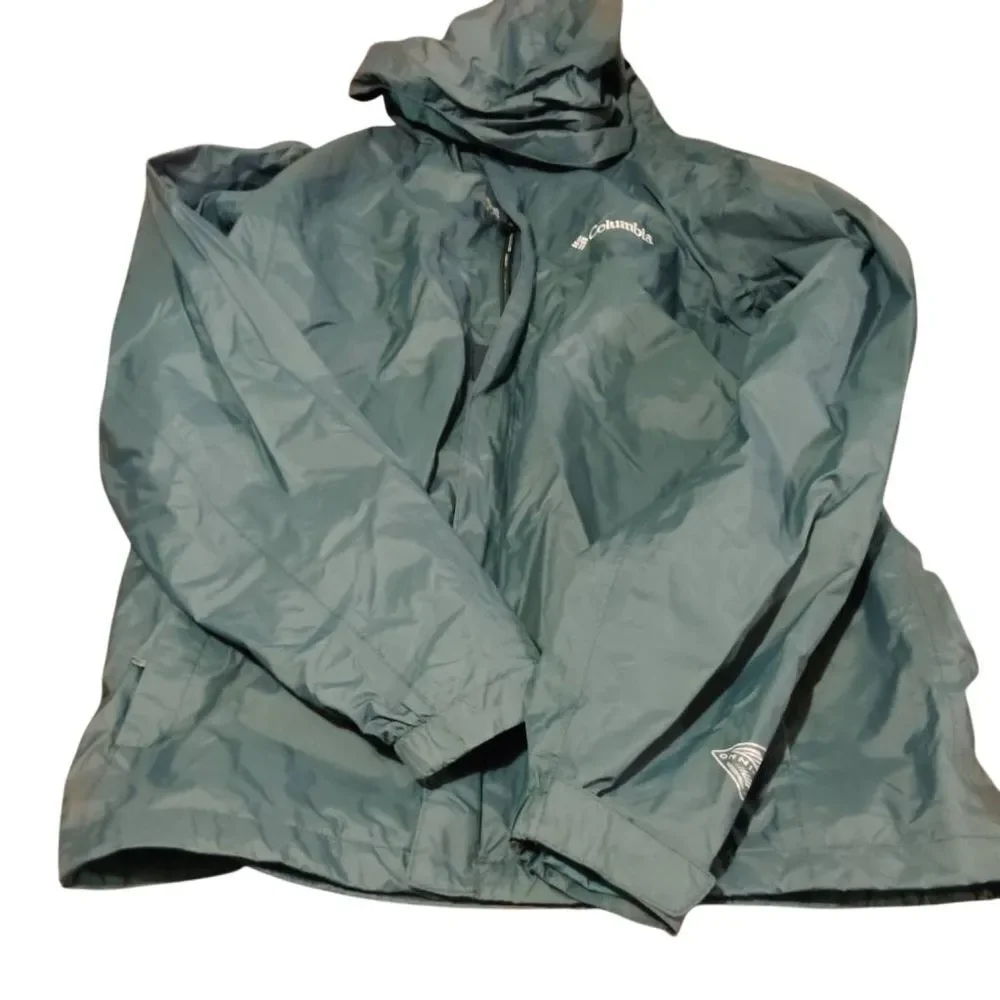 Columbia Women's Teal Raincoat (388)